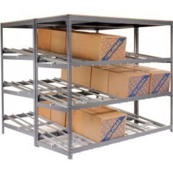 Carton Flow Shelving Double Depth 5 LEVEL 96